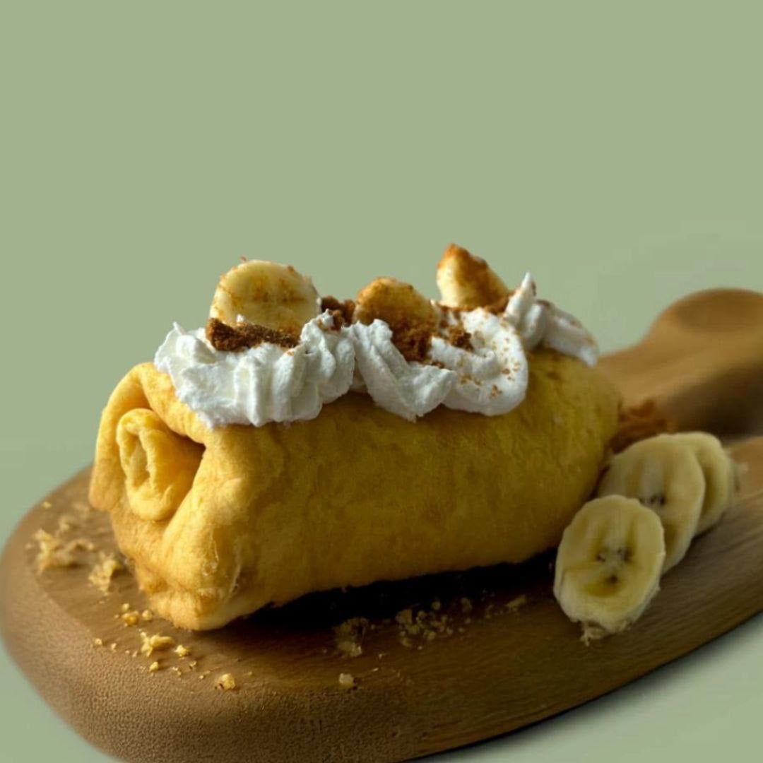 Banana Cream Roll - High Protein Dessert