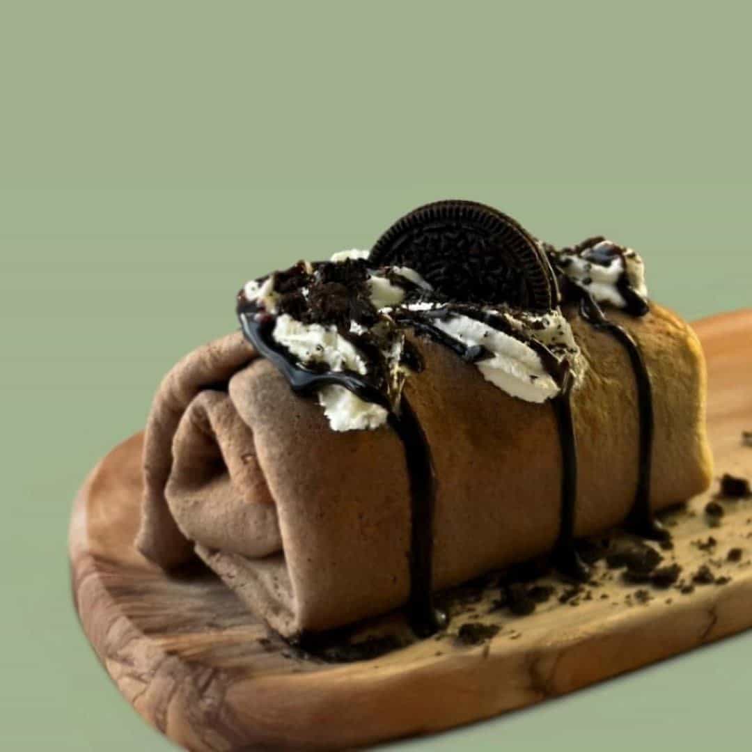 Chocolate Cream Roll - High Protein Dessert