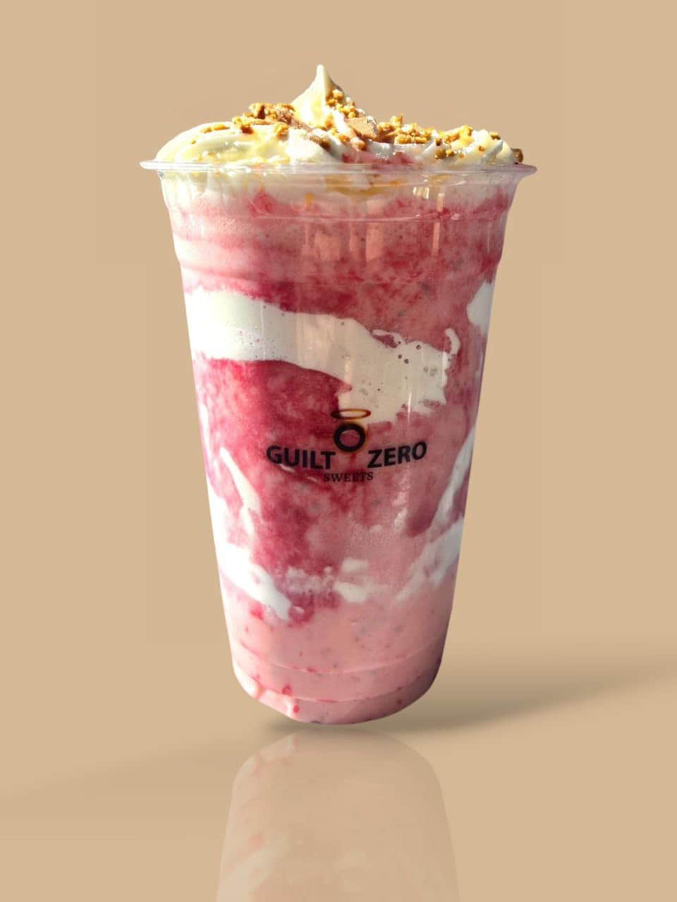 Creamy Strawberry Shortcake Smoothie - Healthy Protein Drink