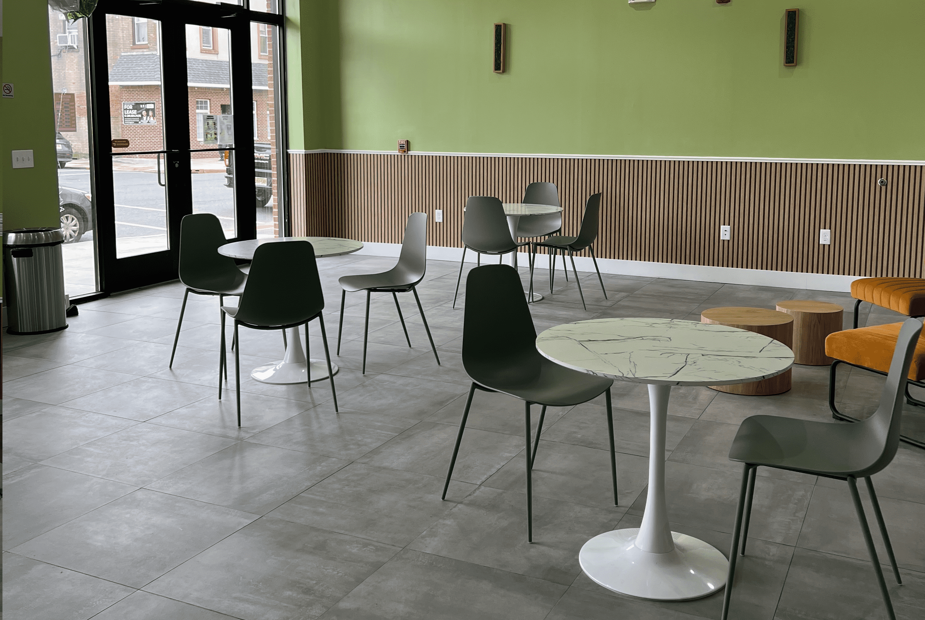 GuiltZeroSweets Interior - Modern Healthy Dessert Shop